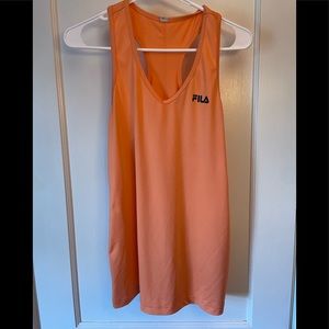Fila orange athletic top. Size large